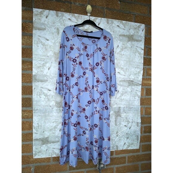 Gudrun SJoden micromodal floral print size medium dress - Picture 2 of 8